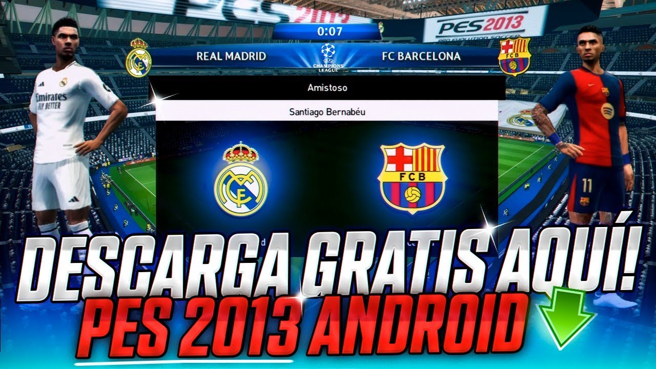 REGRESO!😱📲Ya se Puede Jugar PES 2013 EN ANDROID 2025!🥳Descarga Rapida Aqui!✅