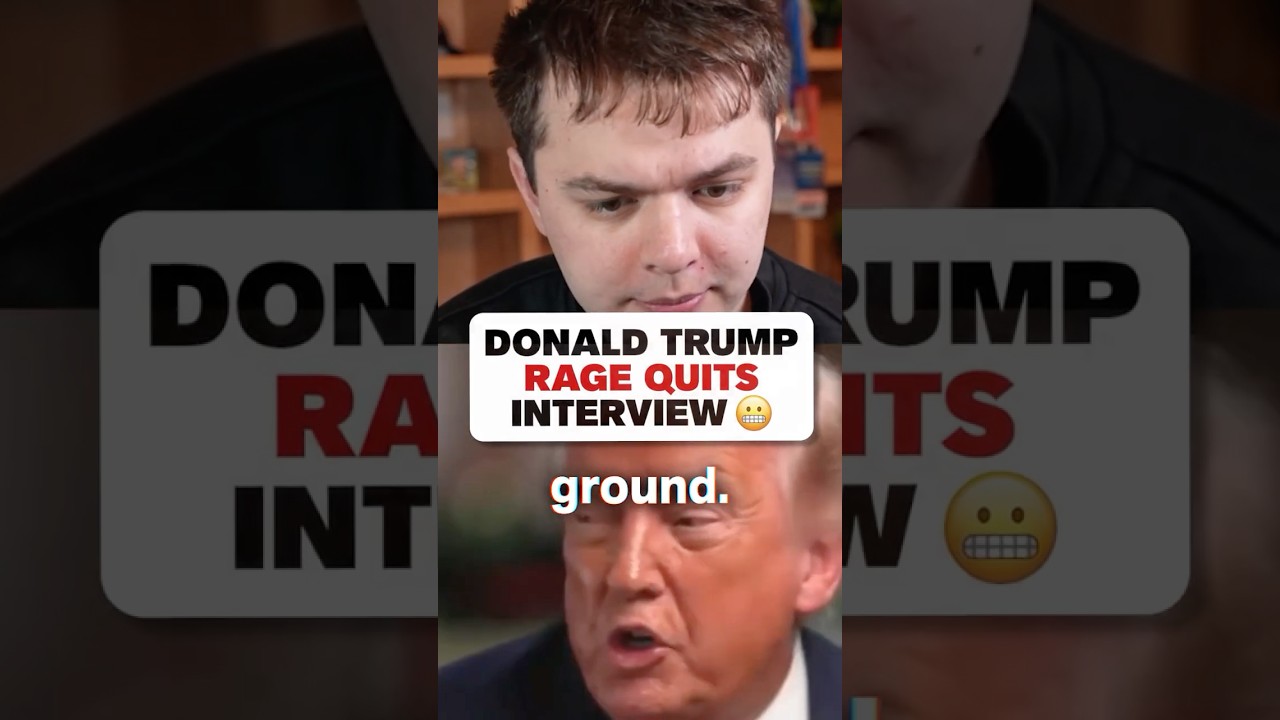 Трамп резко отреагировал во время телеинтервью 😬