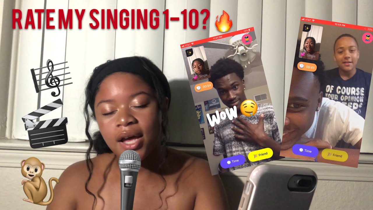 Asking Random Strangers To Rate My Singing 🎤🎼1-10🔥😍// MONKEY APP