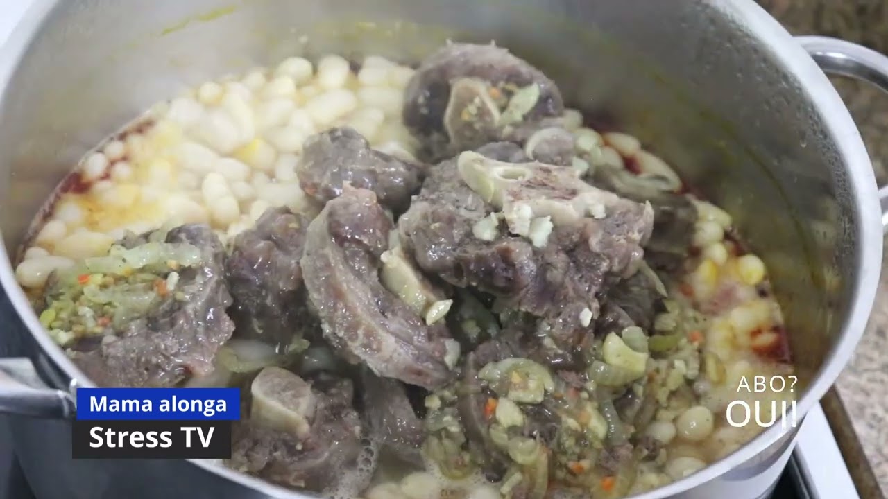 Madesu batia Mikila na Ngombe (Cuisine Congolais)