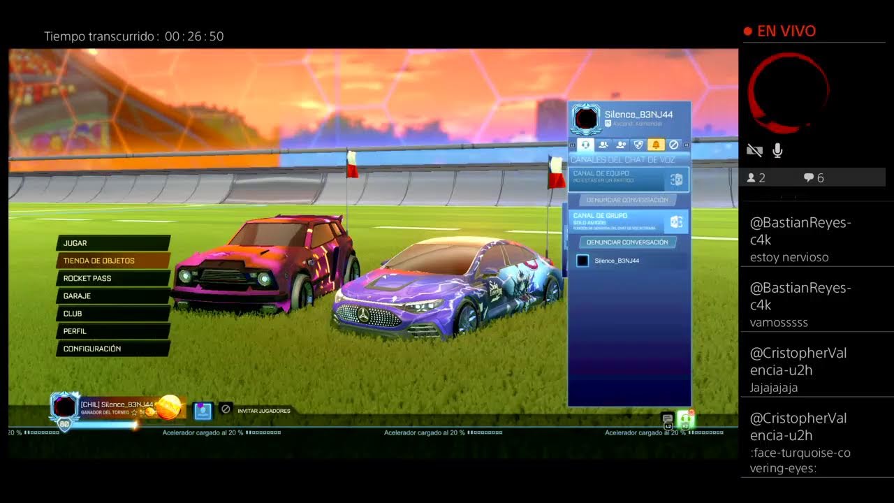 Transmisión de PS4 en directo de Silence_B3NJ44