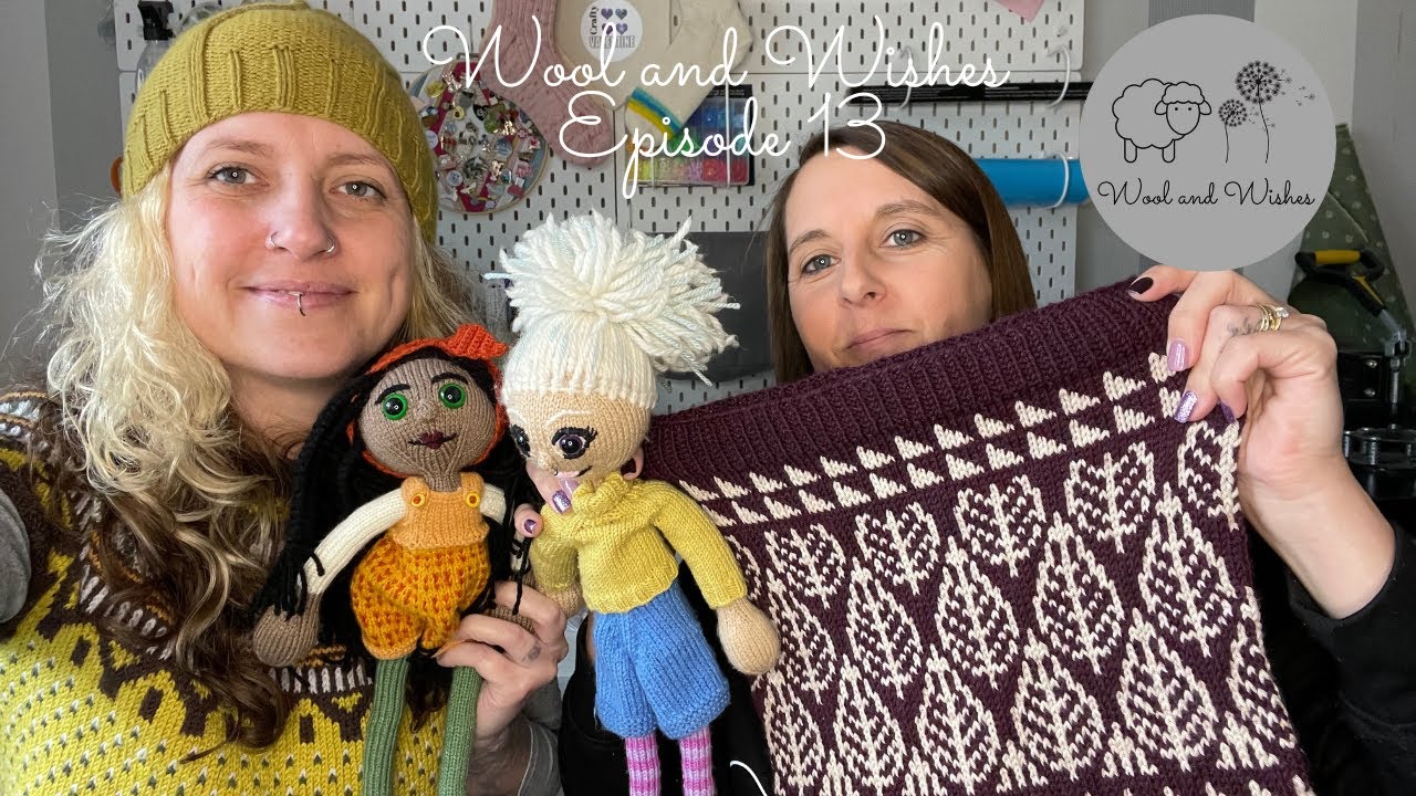 Wool and Wishes Knitting Podcast Ep.13 Giveaway Winner and occasional woofs