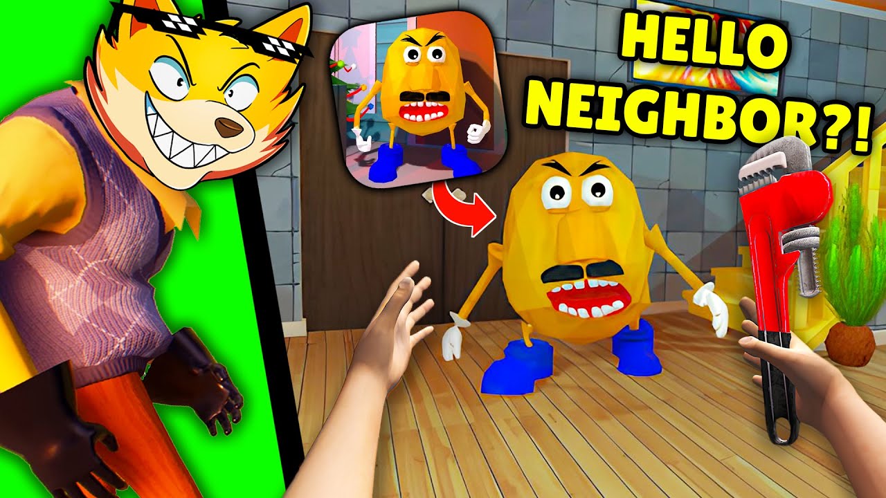 Ho Provato i PEGGIORI CLONI di HELLO NEIGHBOR Per TELEFONO! Scappo dal VICINO PATATA?! *CHE SCHIFO*
