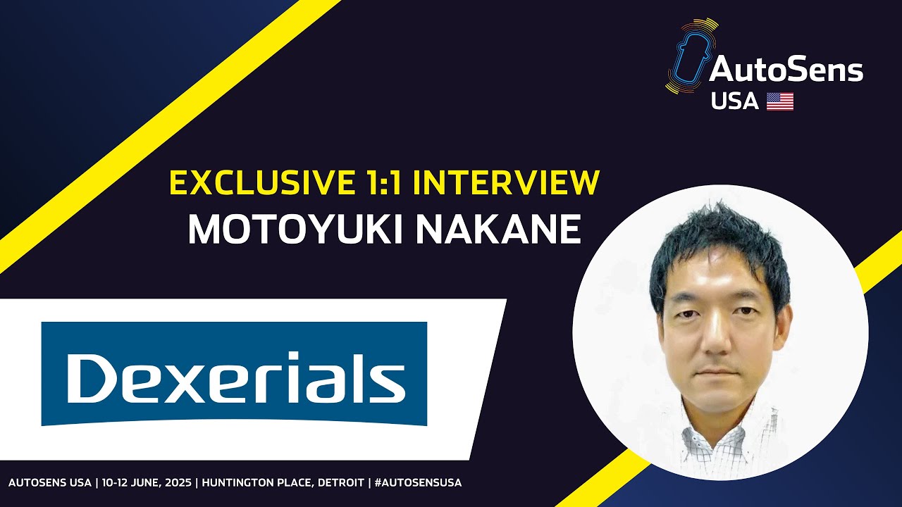 Exclusive Interview | Motoyuki Nakane, Dexerials | AutoSens USA 2025