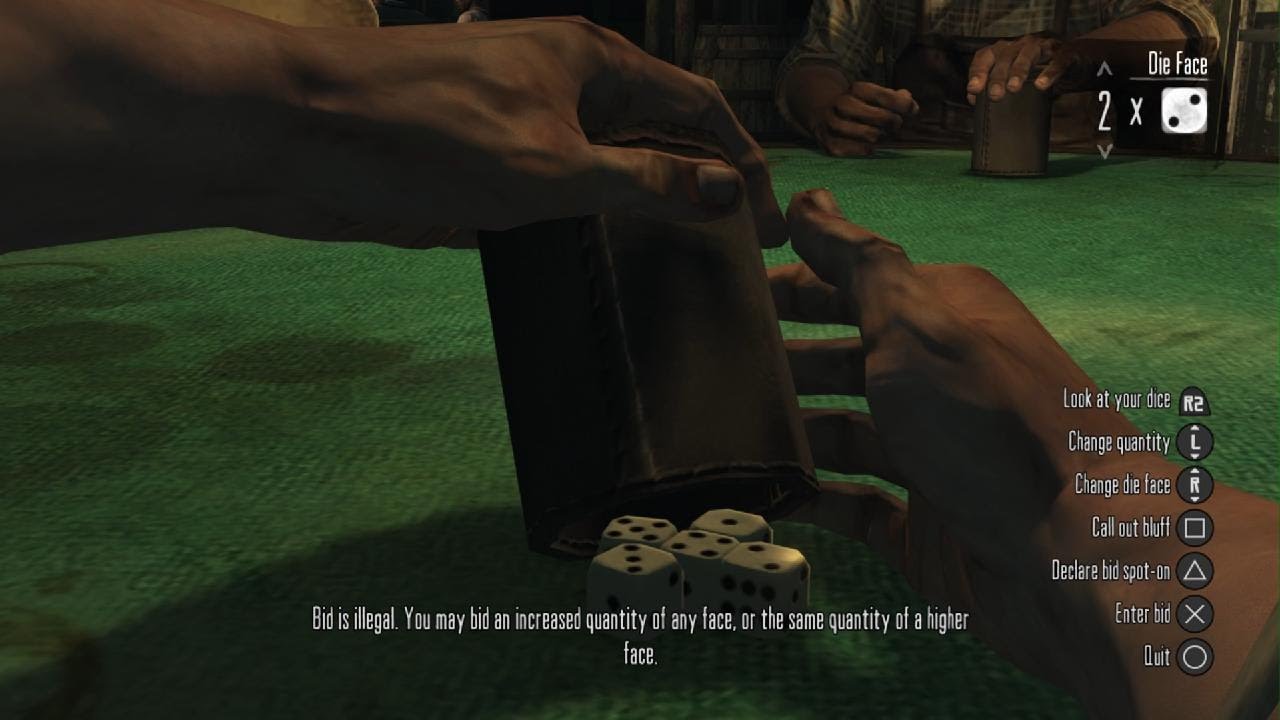 No dice trophy - Red Dead Redemption