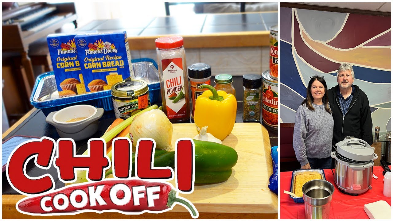 CHILI COOK OFF 🌶️  | VEGAN CHILI | FUNDRAISER | HEALTHY MEAL IDEA