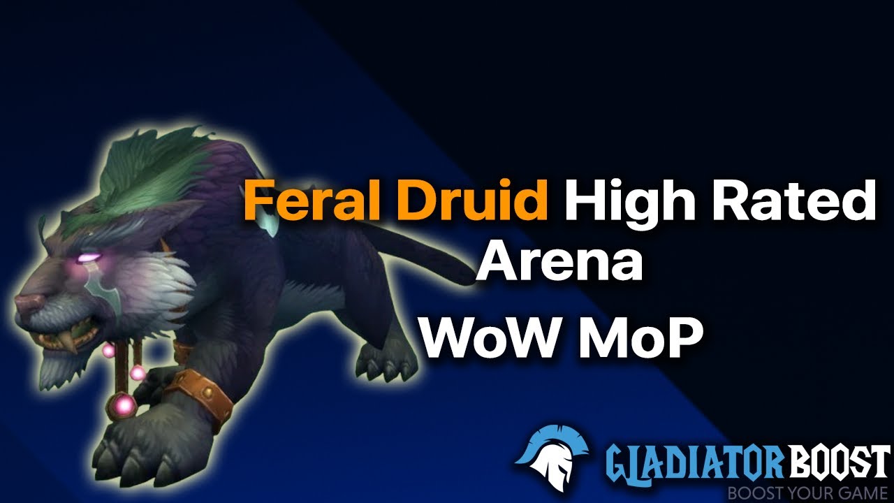 Feral Druid Domination | High Rated MoP WoW PvP Gameplay Showcase