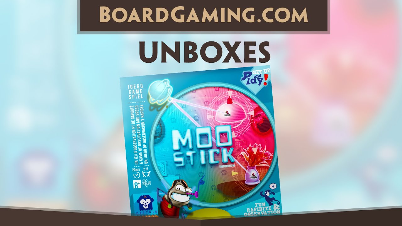 BoardGaming.com Unboxes Moo Stick