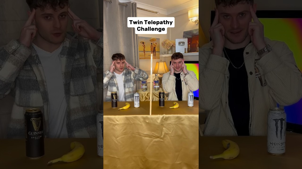 BUSTING TWIN MYTHS (TWIN TELEPATHY CHALLENGE)