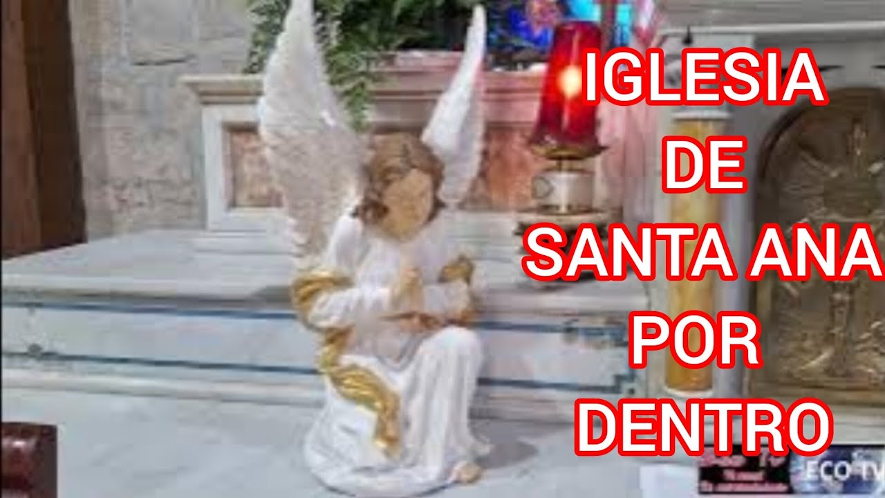 IGLESIA DE SANTA ANA, POR DENTRO, PRECIOSA, SANTA ANA, SAN JOSE, COSTA RICA, CENTROAMERICA, ECO TV