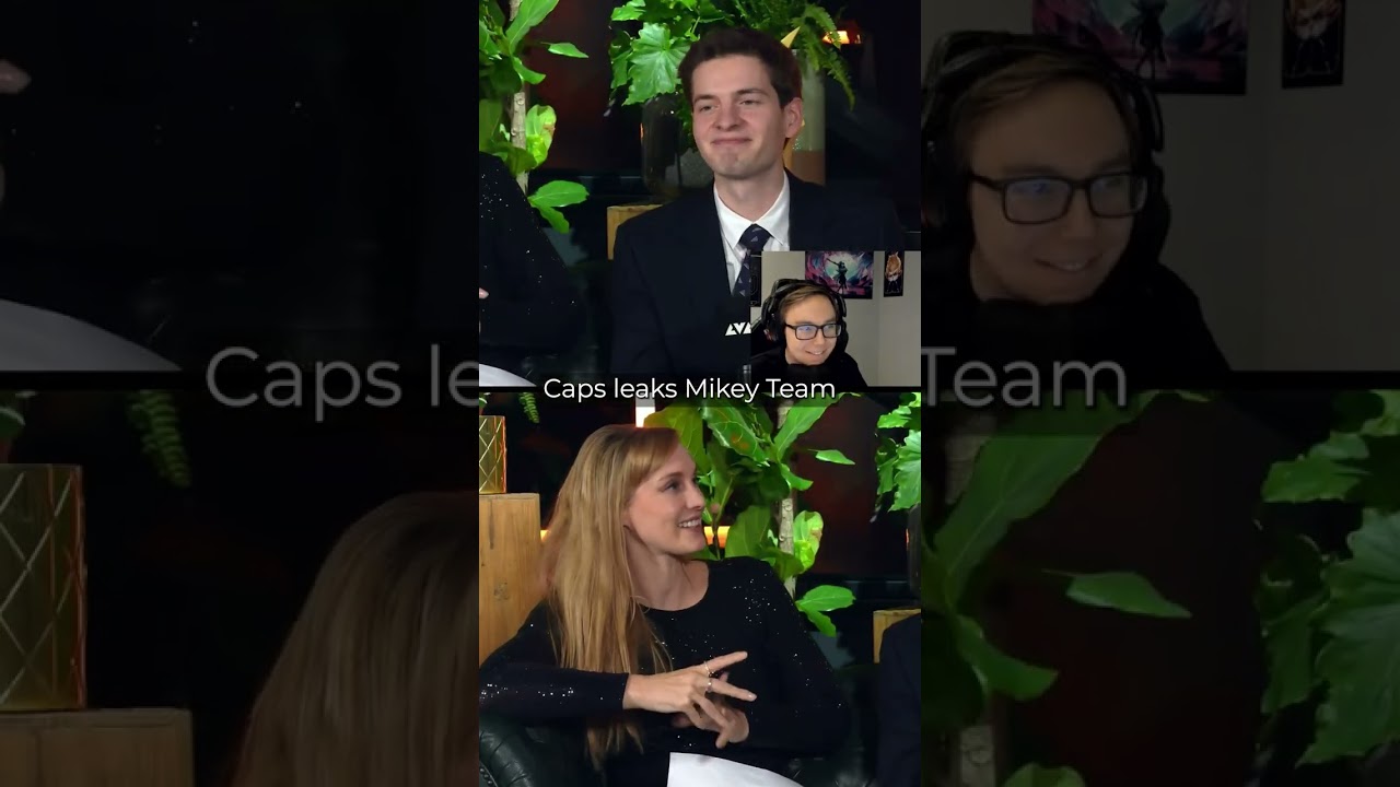 Caps leaks Mikey X New Team!#livestreamfails #twich #league #caedrel