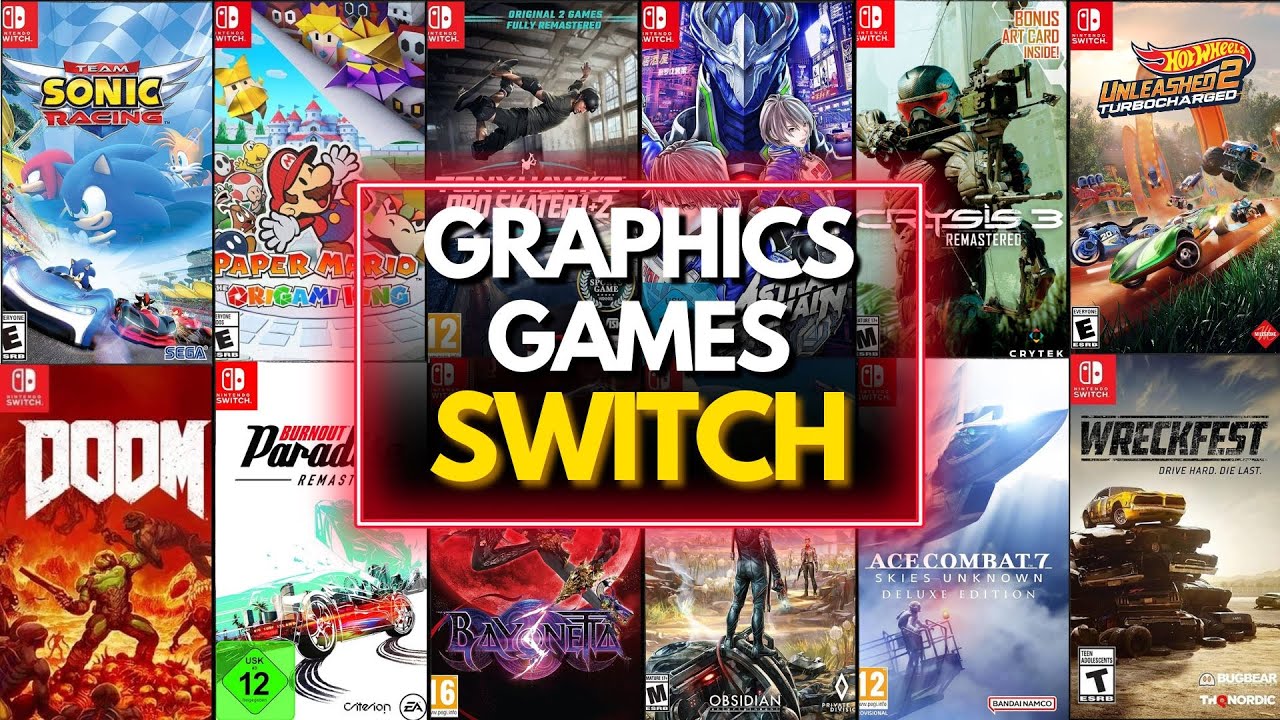 Top 55 Best Nintendo Switch Games with Insane Graphics