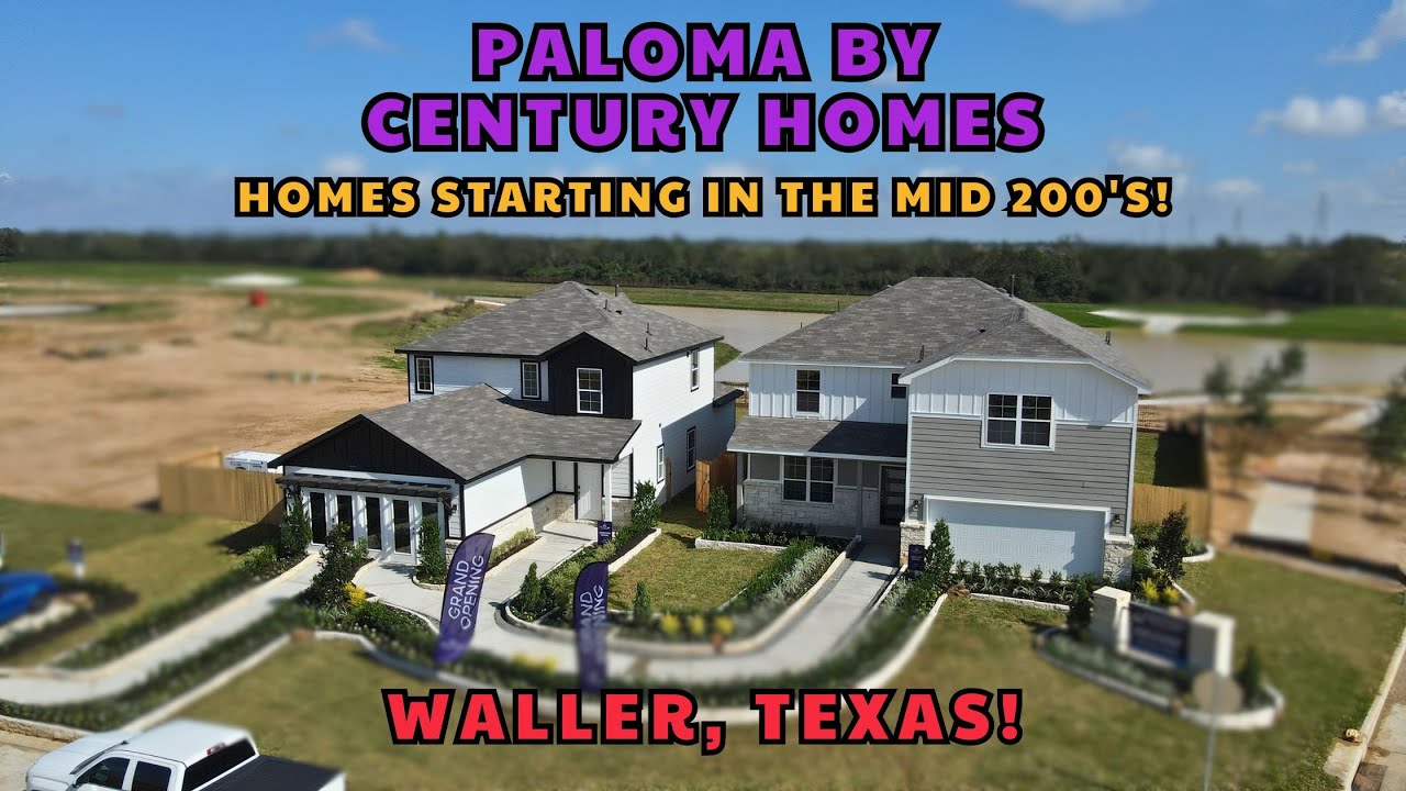 New homes in Waller for under 300k! Century Homes | Waller, Tx | Model Home Tour