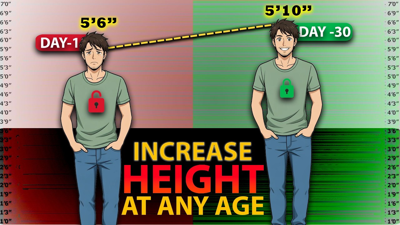 Scientific Hacks to Increase Height Naturally 🤯 (NOBODY EVER TELL!)