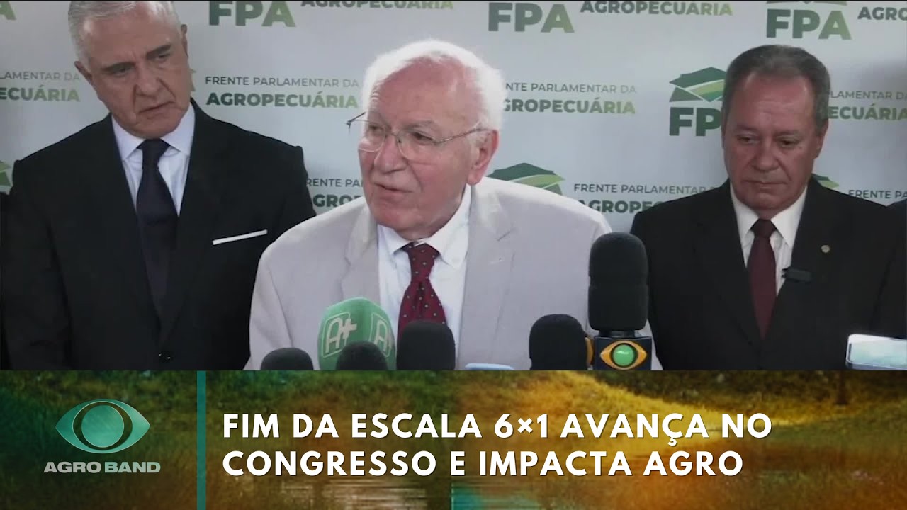 Fim da escala 6x1 gera alerta no setor agropecuário | Agro Band