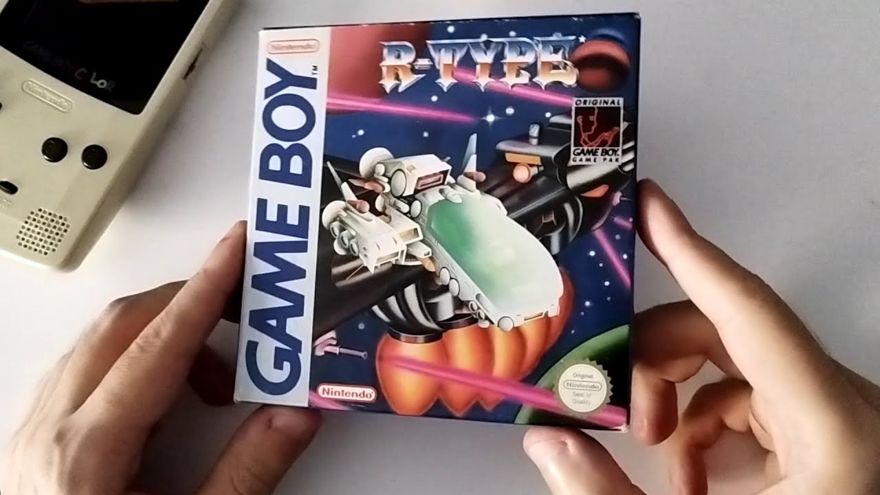R-Type Game Boy Unboxing & Gameplay
