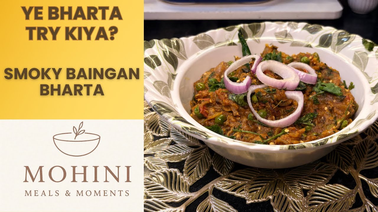 Baingan Bharta – Ghar Ka Simple & Tasty Recipe 🌿