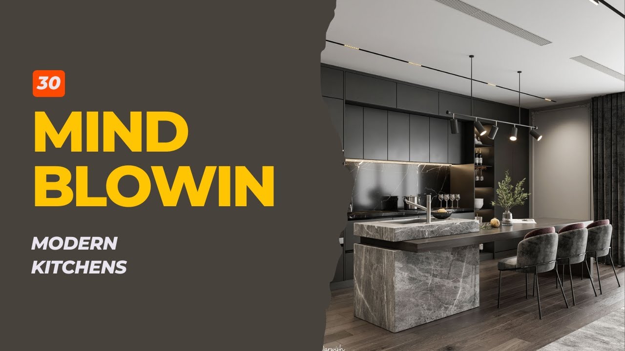 30 Mind Blowing Modern Kitchens