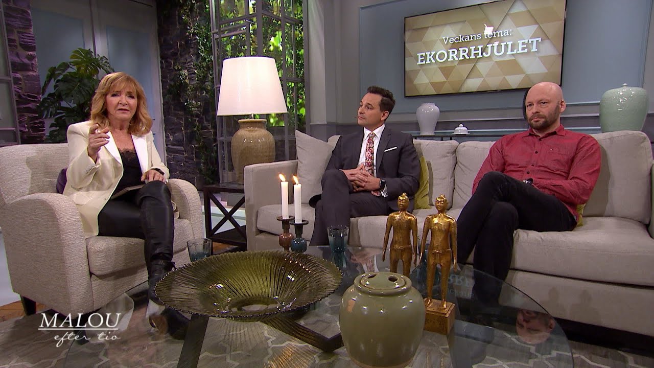 Tema: Ekorrhjulet – vad vill vi konsumera och vad vill vi producera? - Malou Efter tio (TV4)