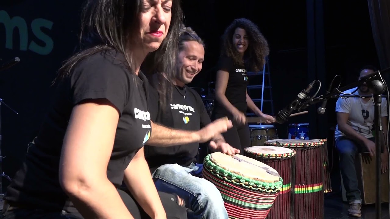 KARINA MARTÍN LUIS/ DAVIDE DOGOBA TORTI/ ISRAEL DELGADO/NURY MARIONETA/CANARYDRUMSFEST 2019.