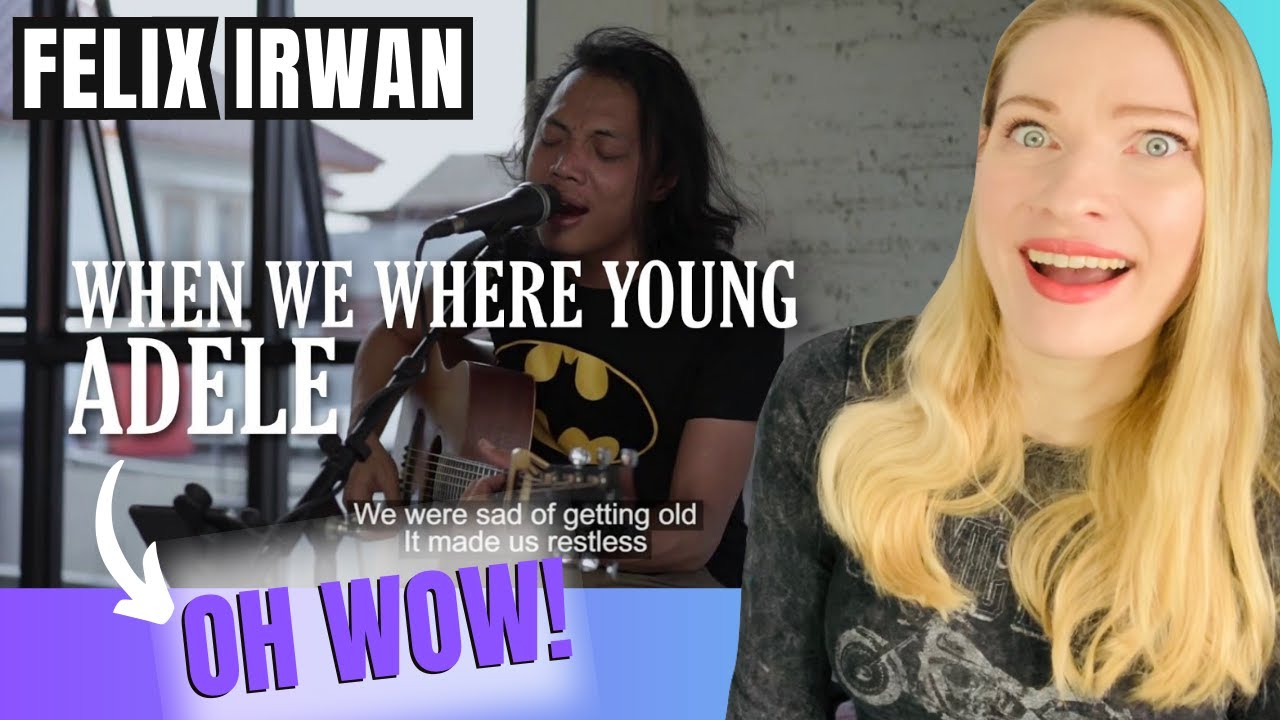 Vocal Coach Reacts: FELIX IRWAN COVER Adele 'When We Were Young'!
