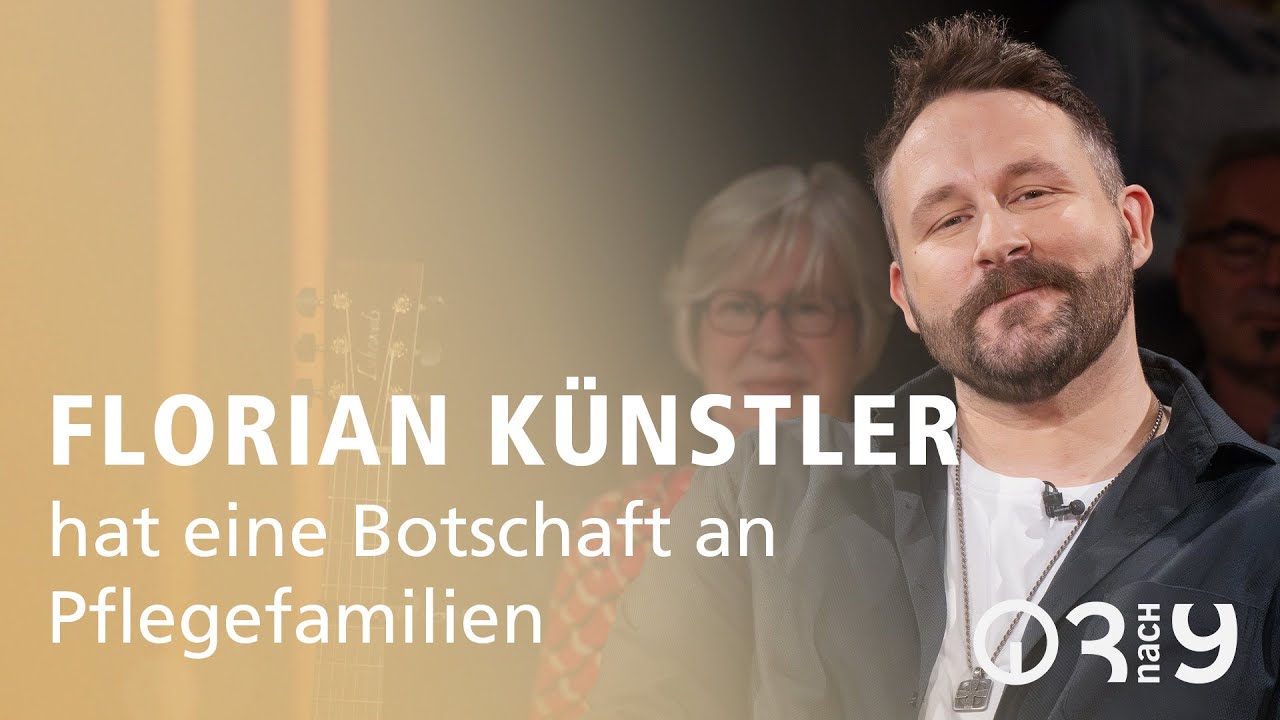 Sänger Florian Künstler hat eine Botschaft an Pflegefamilien // 3nach9