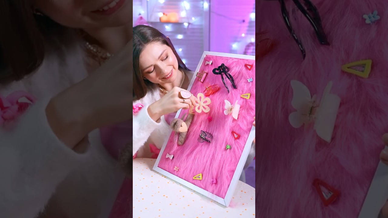 DIY CLAW CLIP Organizer! #diy #clawclips #hairstyle 2502-07A