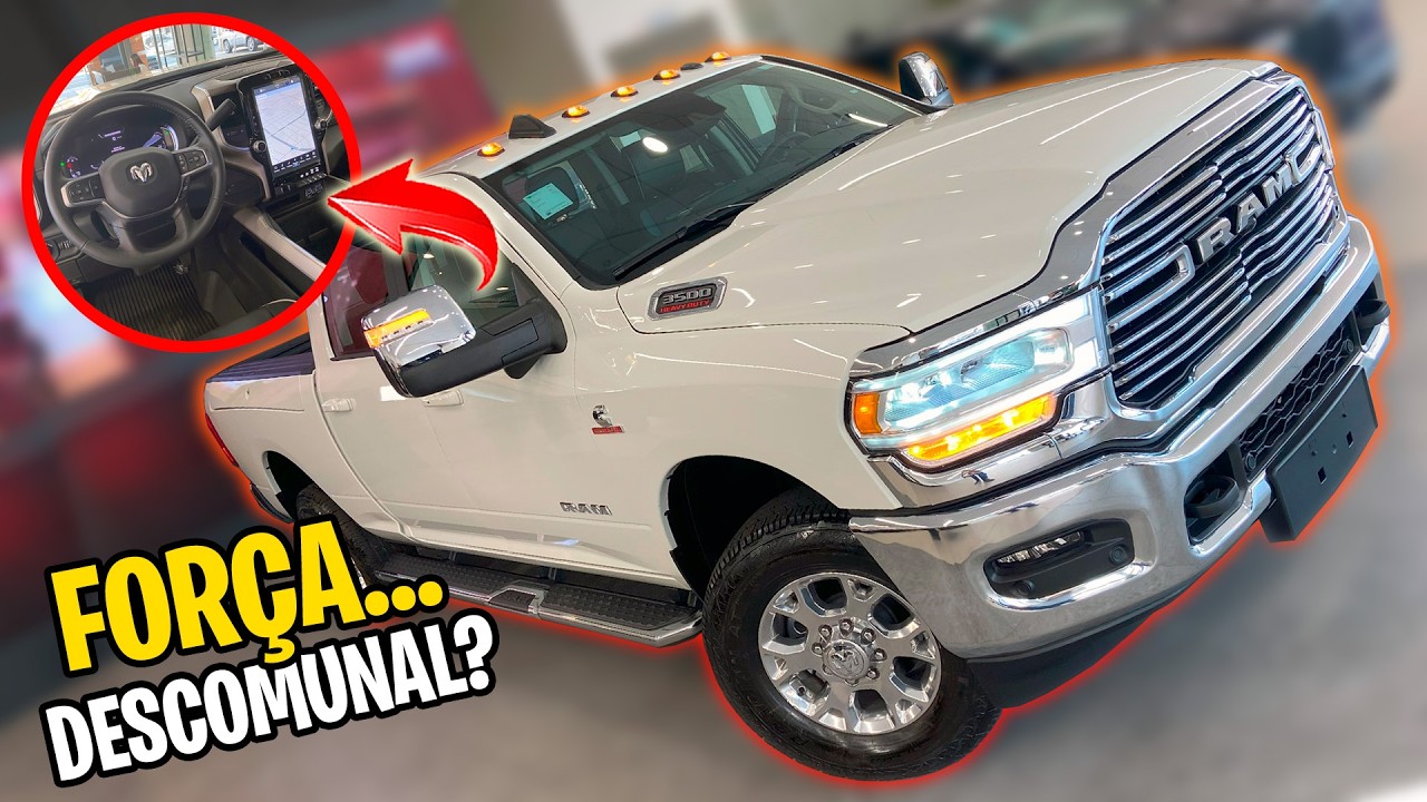 RAM 3500 LARAMIE POTÊNCIA E LUXO!