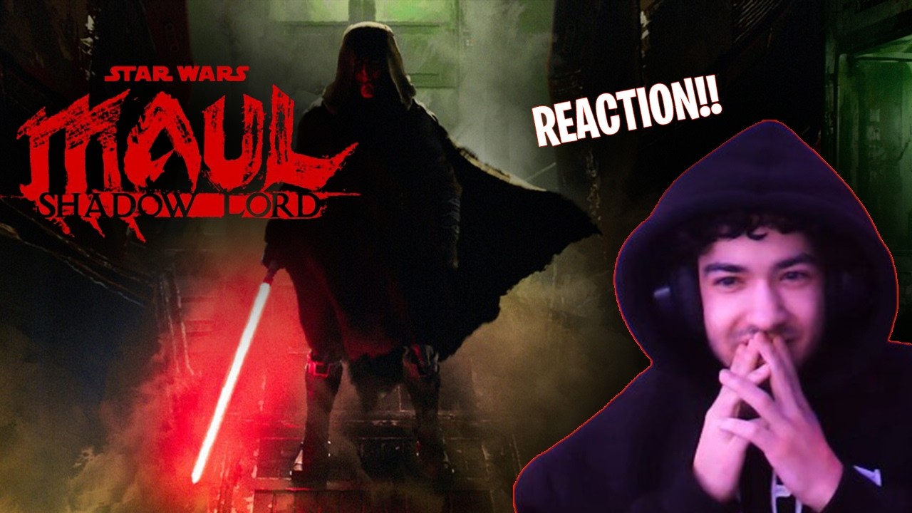 Star Wars Maul - Shadow Lord OFFICIAL TRAILER REACTION