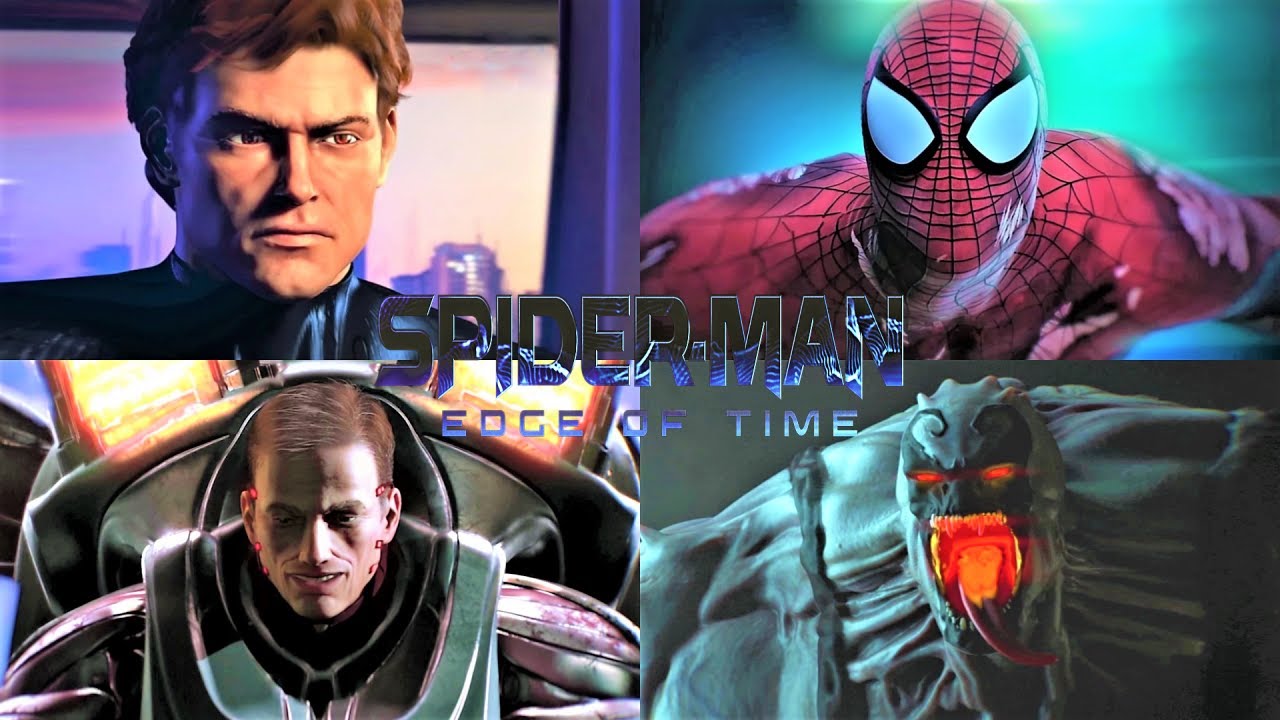 Spider-Man: Edge of Time - All Cinematic Cutscenes (4K 60FPS)