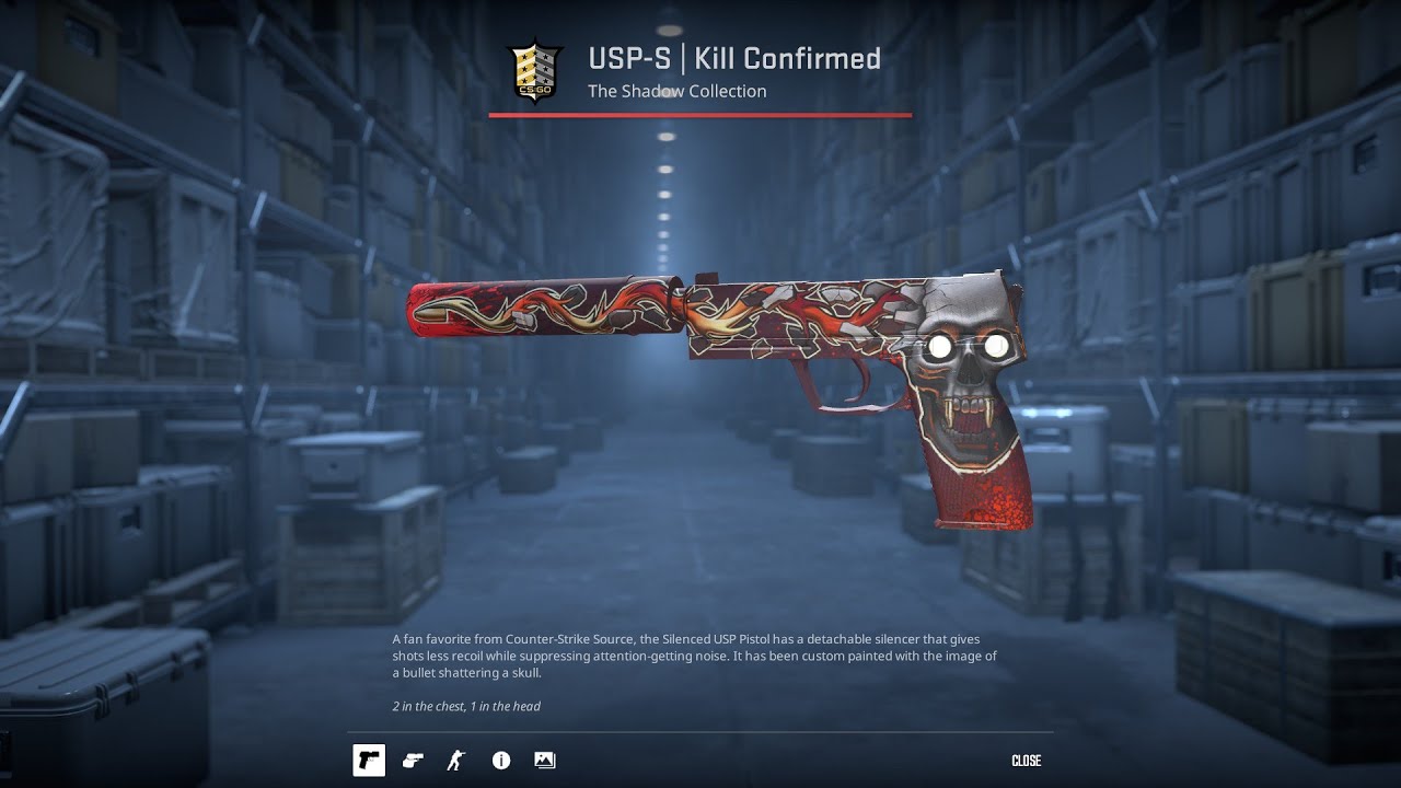 CS2 | USP-S Kill Confirmed (Skin Showcase)