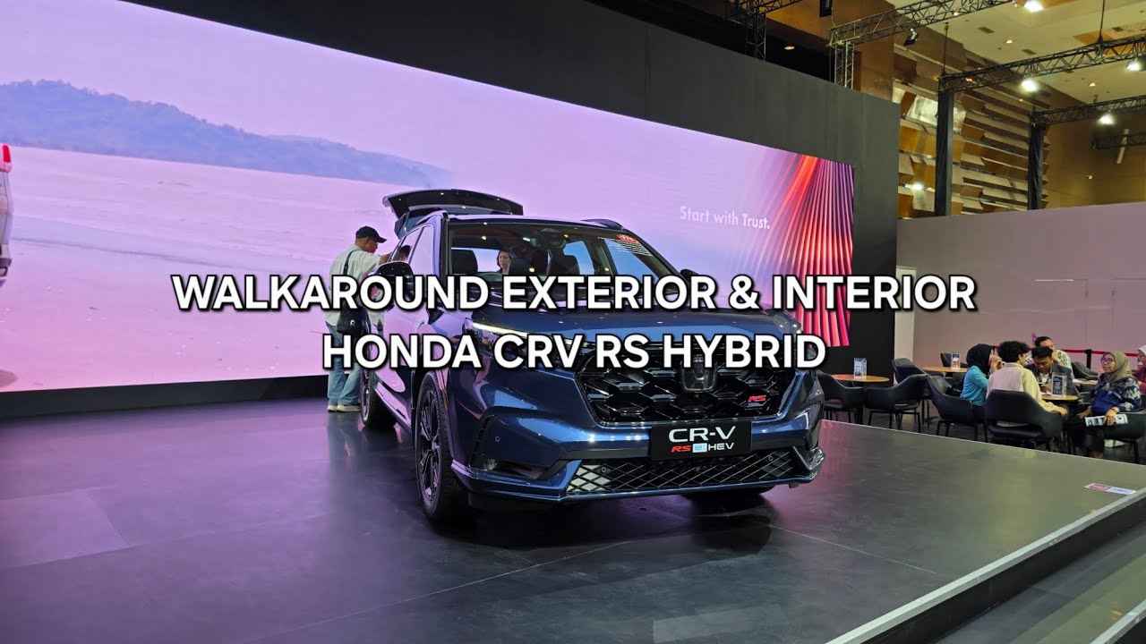 WALKAROUND EXTERIOR & INTERIOR HONDA CRV RS HYBRID