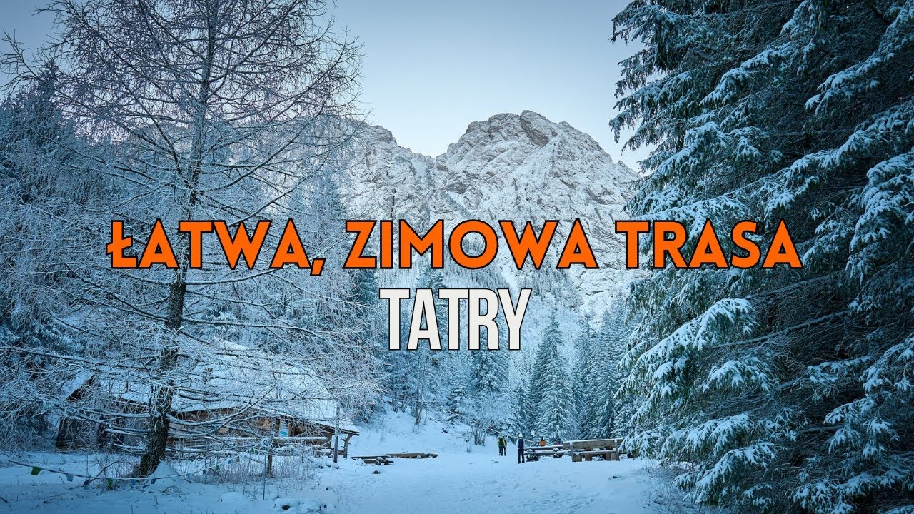 Najłatwiejsza zimowa trasa w Tatrach ❄️Dolina Strążyska i wodospad Siklawica.