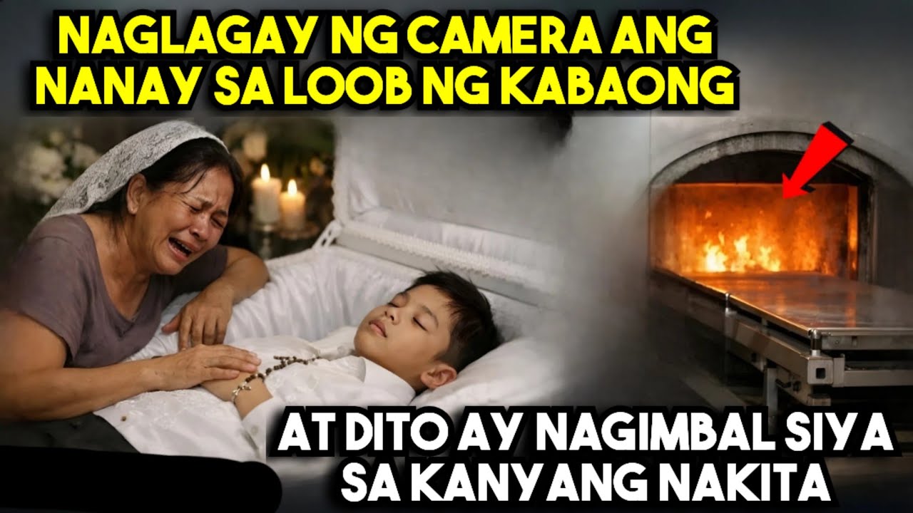 NAGLAGAY NG CAMERA ANG NANAY SA LOOB NG KABAONG, AT DITO AT NAGIMBAL SIYA SA KANYANG NAKITA