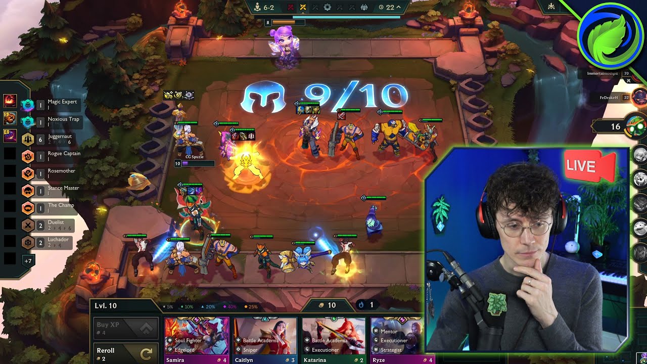 Last Stream This Week | TFT Set 15 | Spuzie Live