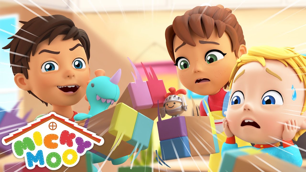 London Bridge is Falling Down + More! | Micky Moo Nursery Rhymes & Kids Songs