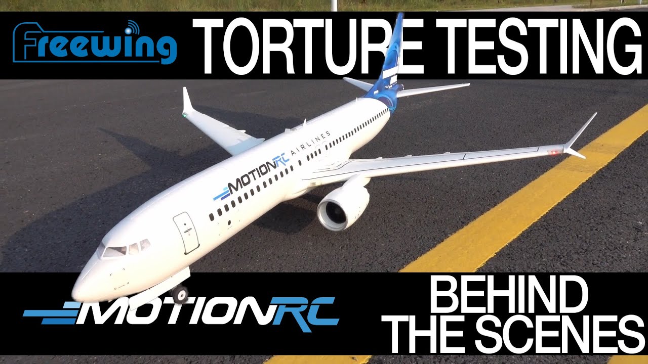 Пыточные испытания Freewing AL37 — За кулисами — Motion RC