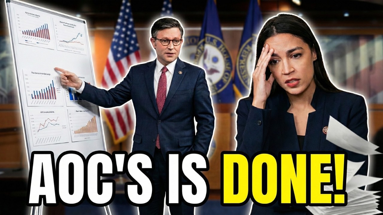 THE SPEAKER'S LESSON: Mike Johnson Humiliates AOC With Documentation She CAN'T Deny