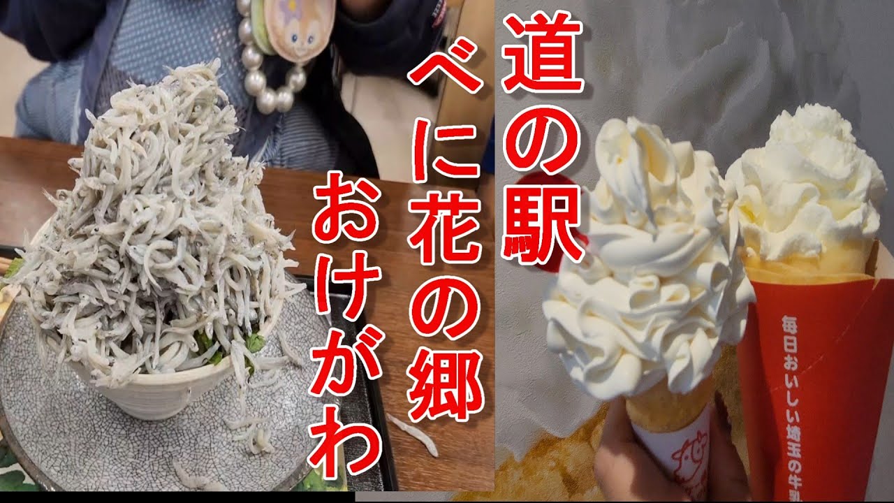 グルメ道の駅 べに花ミルクソフトや海鮮丼 食のテーマパーク べに花の郷おけがわ