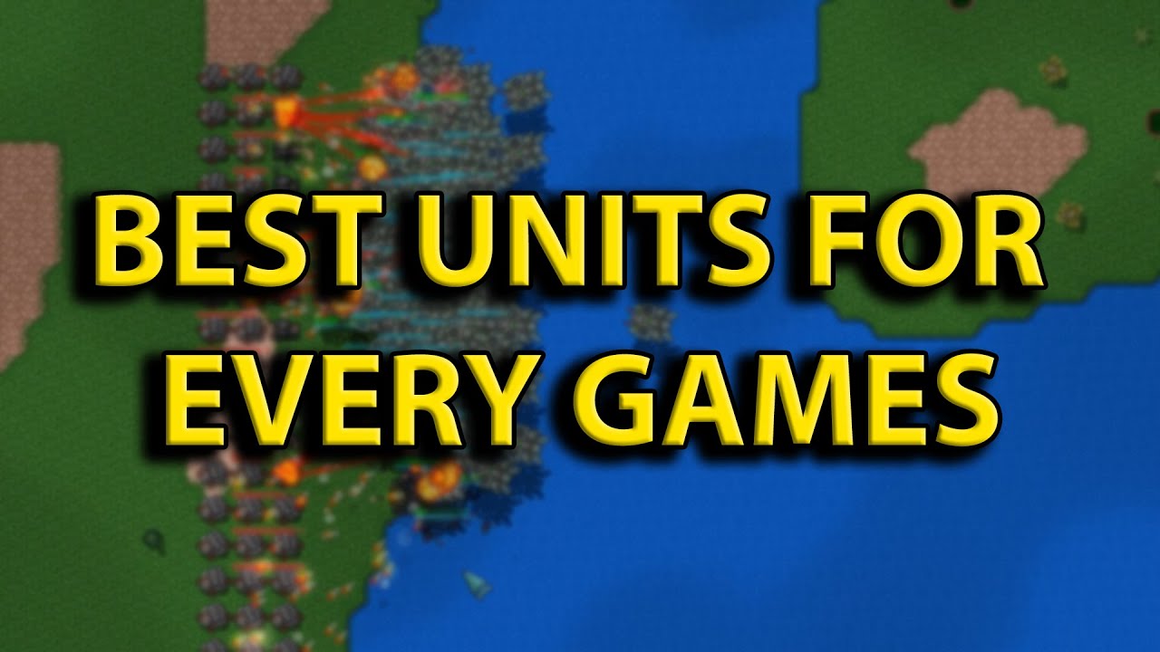 best units for early, mid and late game - rusted warfare