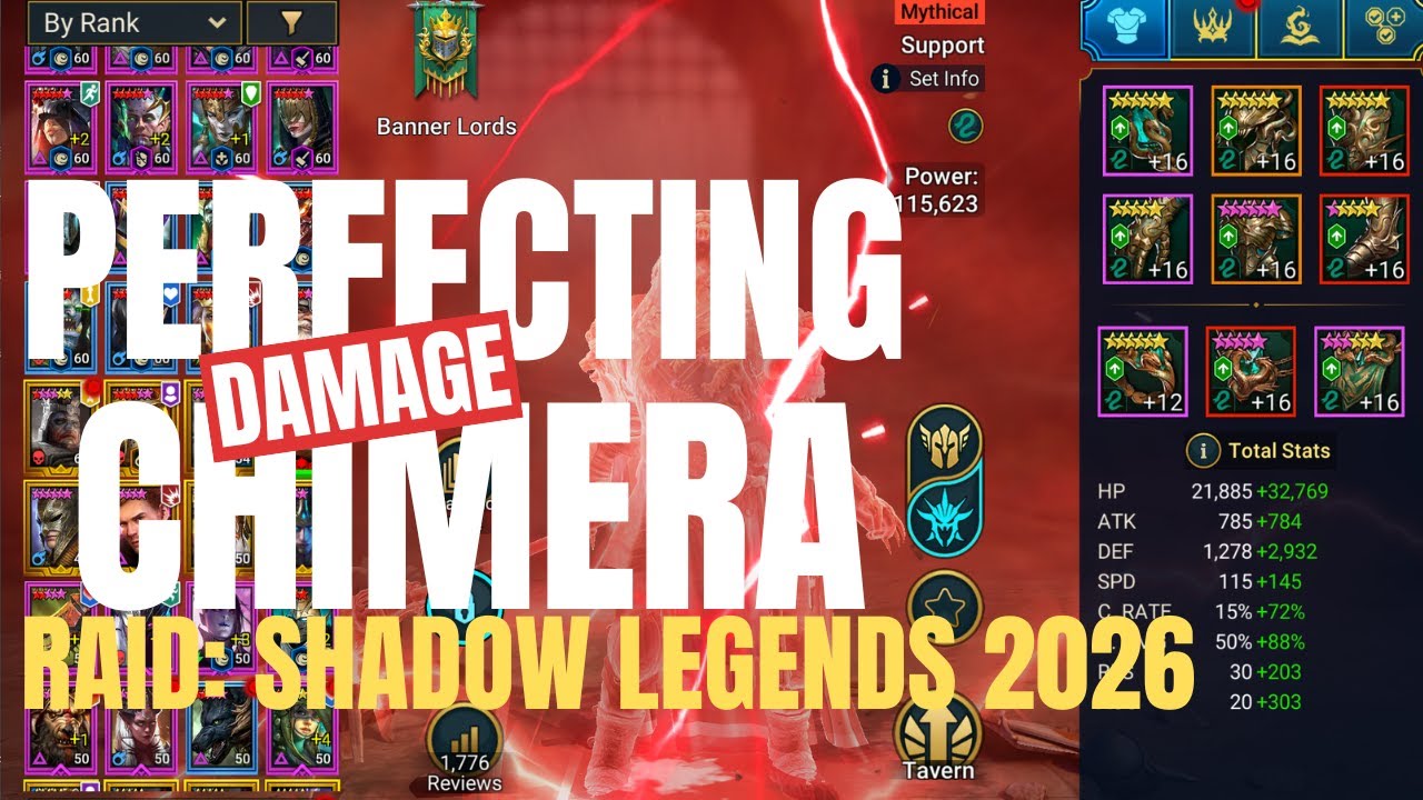 PERFECTING CHIMERA RAID: SHADOW LEGENDS