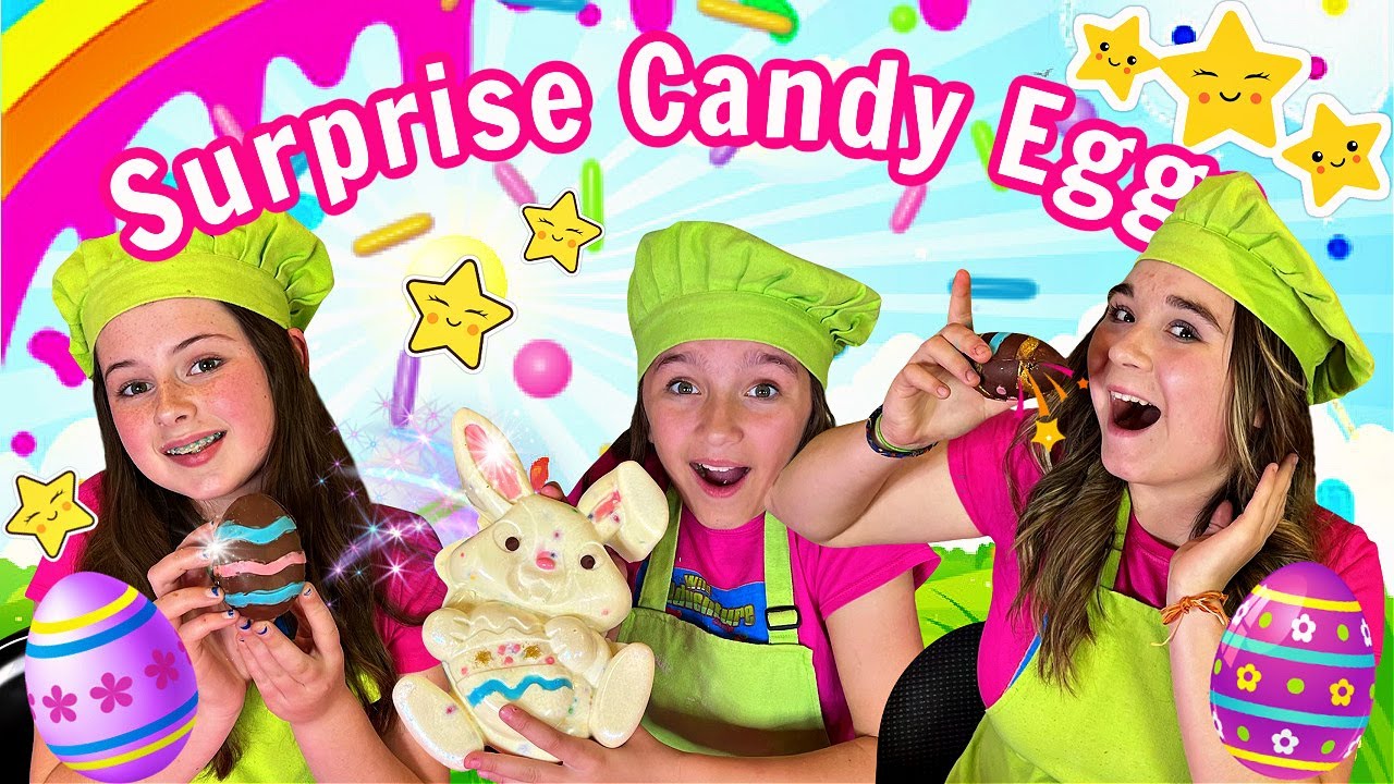 Candy Surprise Easter Treats!! (Chocolate Surprise Eggs) 🐣