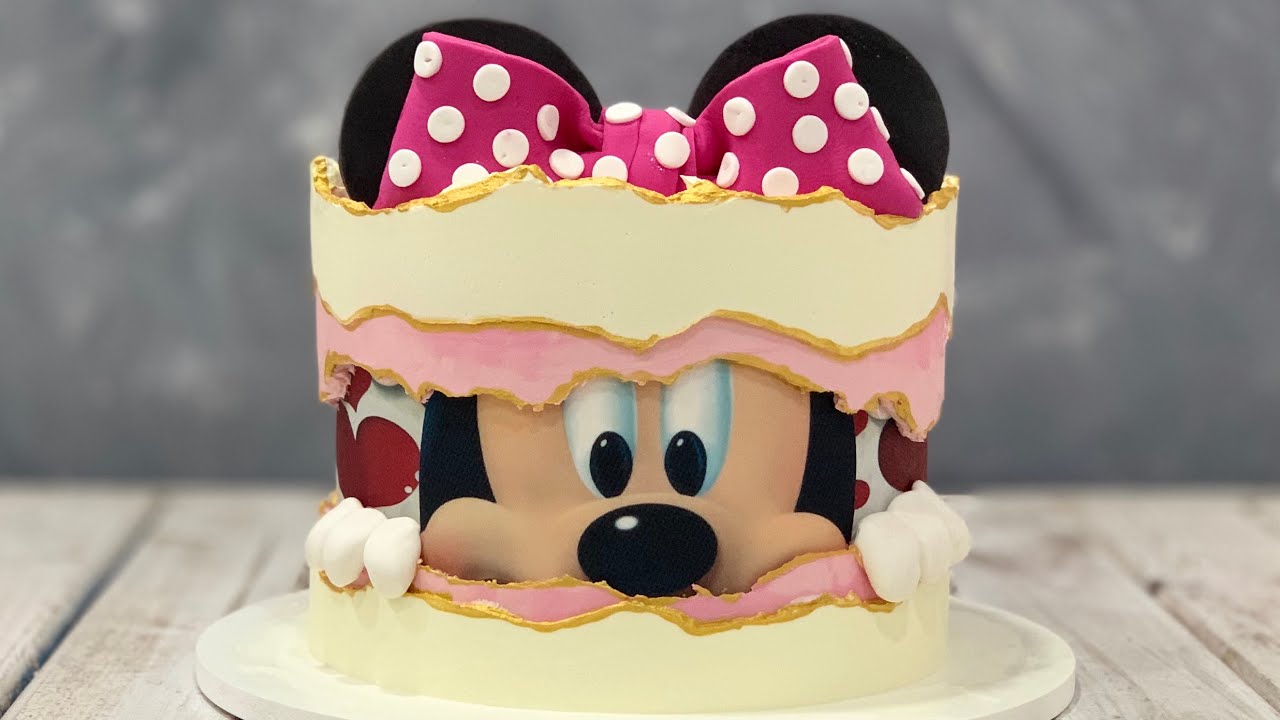 Minnie Mouse Cake | Fault Line Cake