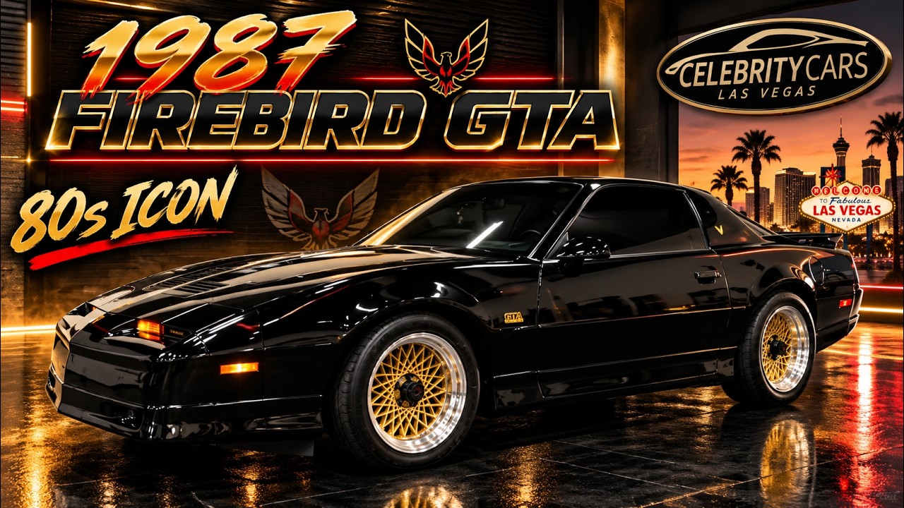 1987 GTA Firebird At Celebrity Cars Las Vegas