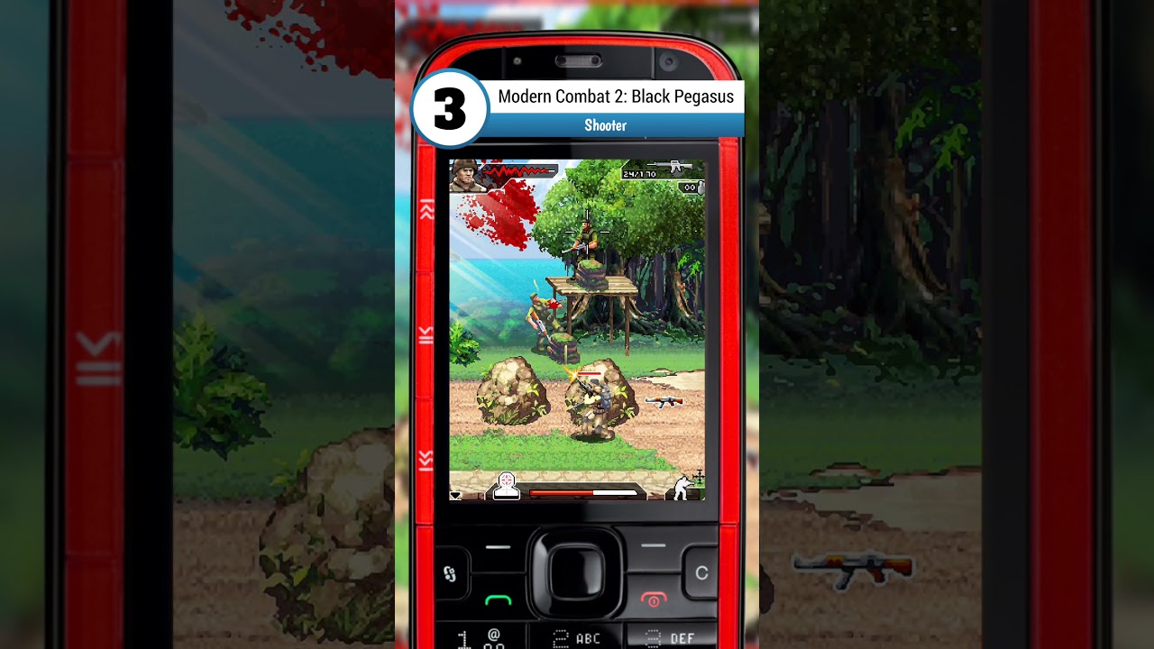 Top 5 Shooter Games for Java Mobile | You Must Play!