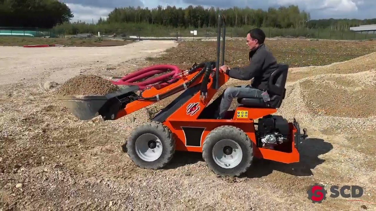 Mini chargeur - Valet de ferme RAPTOR 620, SCD équipements