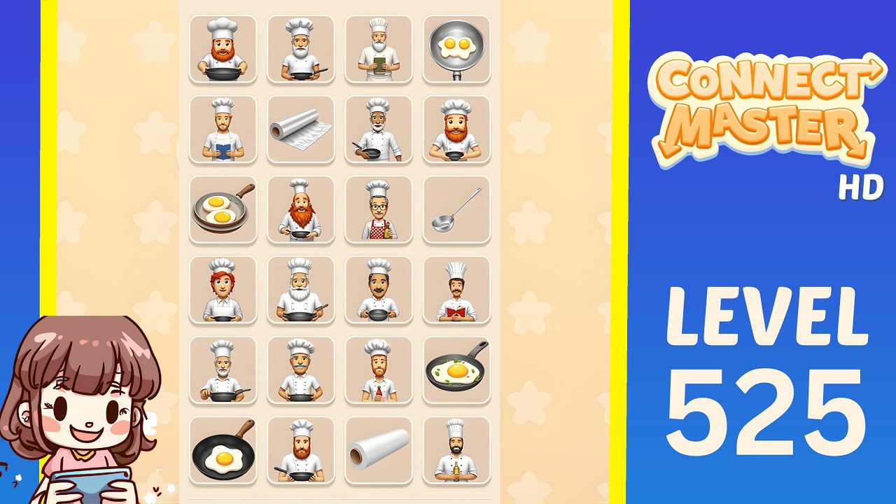 Connect Master Level 525 Solution Walkthrough