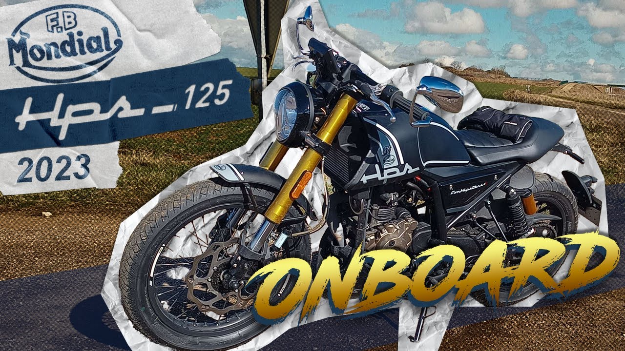 Onboard - FB Mondial HPS 125 (2023) - Du récent pour changer !