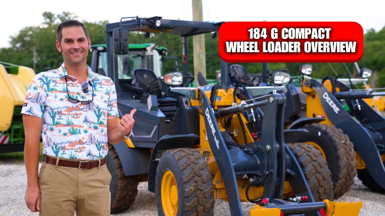 John Deere 184 G Compact Wheel Loader | Full Overview & Walkaround