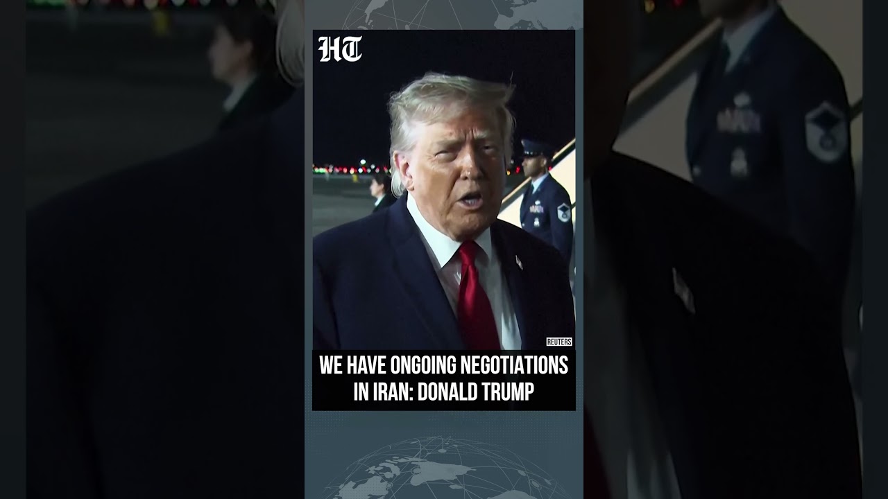 Трамп заявил о прогрессе в переговорах с Ираном на фоне региональной нестабильности | #shorts